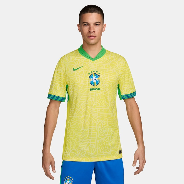 Camisa Seleção Brasileira Amarela 24/25 – Torcedor