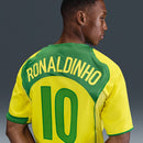 Camisa Brasil Nike Reedição Total 90 Ronaldinho Masculina