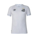 Camisa Santos I 25/26 Umbro Jogador Masculina - Branca/Preta