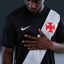 Camisa Vasco da Gama Preta Faixa Diagonal 2026 – Torcedor