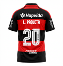 Flamengo Jogo 1 Adidas 2026 – Com Kit Patrocínio – L. Paquetá 20