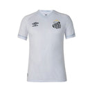 Camisa Santos I 25/26 Umbro Jogador Masculina - Branca/Preta