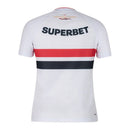 Camisa São Paulo I 26/27 New Balance Torcedora Feminina - Branca/Vermelha