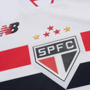 Camisa São Paulo I 26/27 New Balance Jogador Masculina - Branca/Vermelha