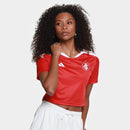 Camisa Cropped Internacional I 26/27 s/n Adidas Feminina - Vermelho