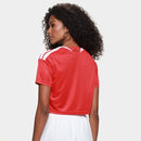 Camisa Cropped Internacional I 26/27 s/n Adidas Feminina - Vermelho