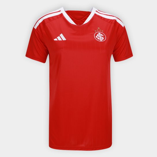Camisa Internacional I 26/27 s/n Adidas Feminina - Vermelho