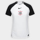 Camisa Corinthians I 25/26 s/n Nike Feminina - Branco+Preto