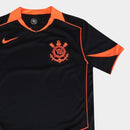Camisa Corinthians III 25/26 s/n Torcedor Nike Total 90 Masculina - Preto+Laranja